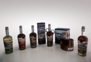 Foto Línea de ron artesanal Conde de Cuba. TECNOAZÚCAR. Cuba.