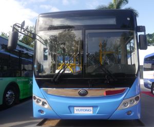 Foto Ómnibus YUTONG Híbrido ZK 6125 CH EVG. Yutong Bus Co. Ltd. China.