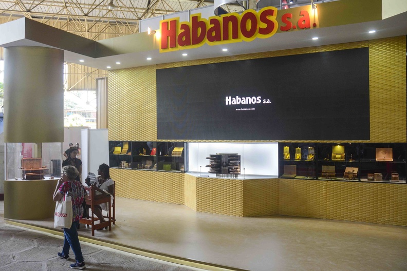Stand de Habanos S.A. en la XXXVII Feria Internacional de La Habana FIHAV 2019