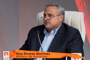 Eloy Álvarez Martínez - Ministro de Industrias