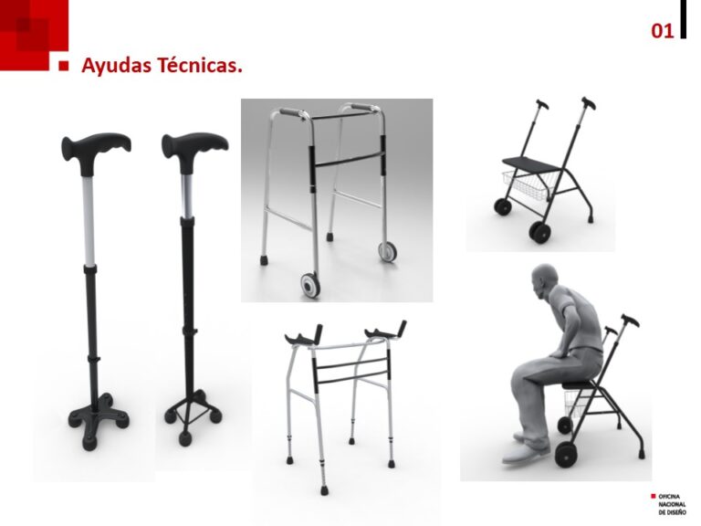 Propuesta de soportes de apoyo para ancianos.