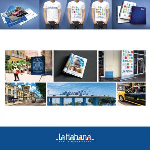 Diseño de la Imagen Ciudad de La Habana y Campaña por los 500 años de la ciudad de La Habana.