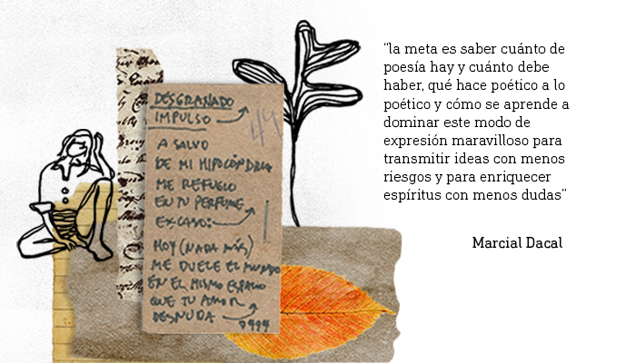 poesía y diseño Marcial Dacal