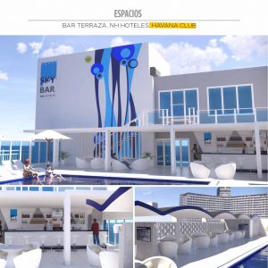 Bar Terraza NH Hoteles. Havana Club