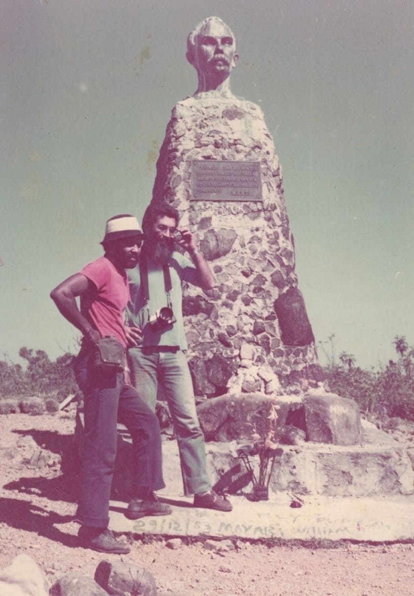 Hugo Rivera, también en el Pico Turquino.