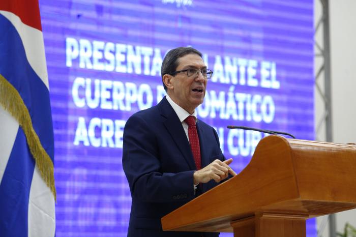 anciller cubano Bruno Rodríguez