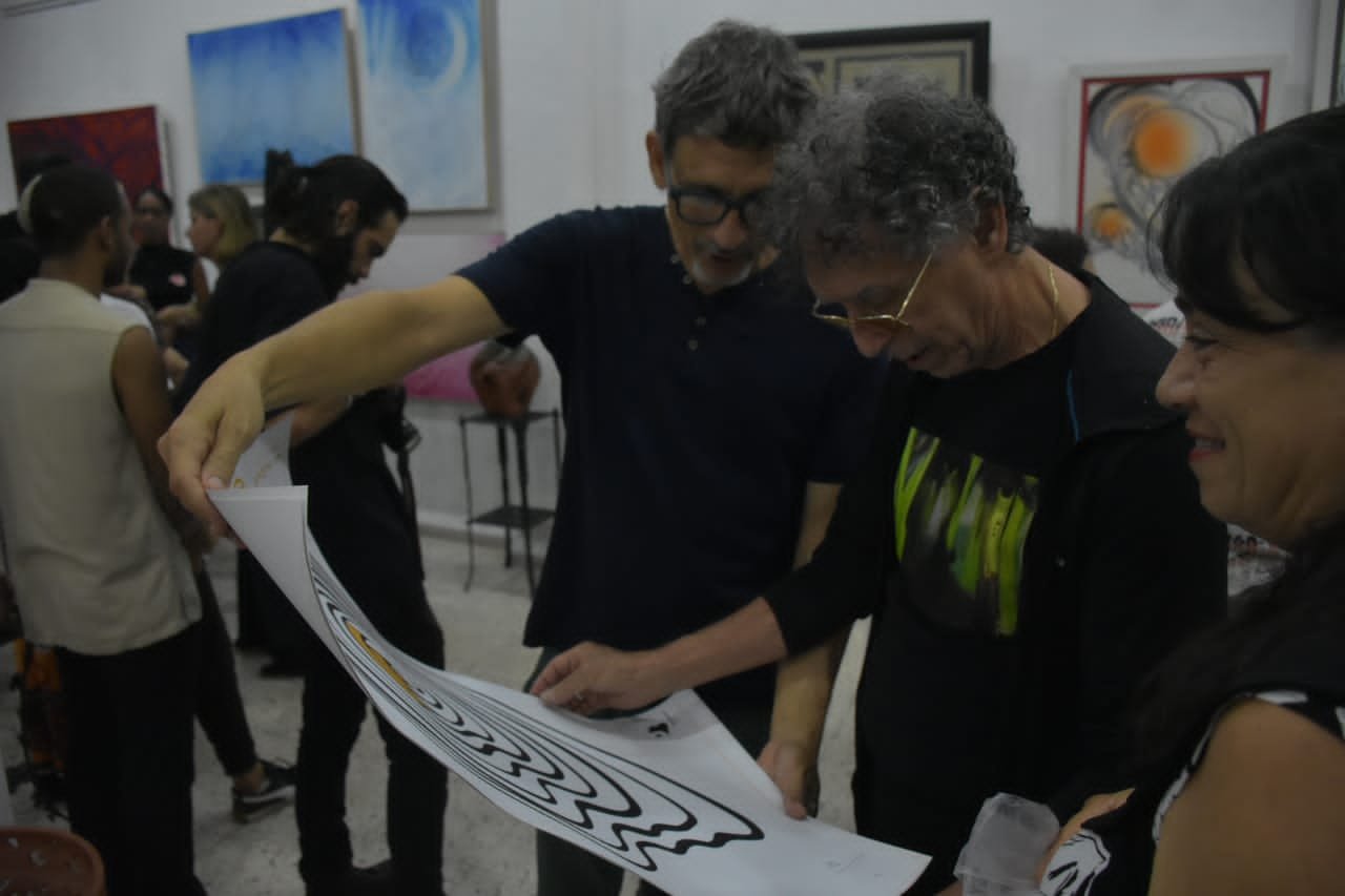 Inauguración de la Exposición personal Nazario: Continuo Renacer. Homenaje al maestro de las Artes Visuales y el Diseño Nazario Salazar