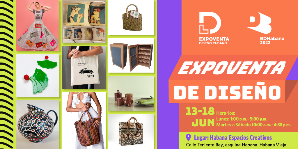 Expoventa de diseño en BDHabana 2022