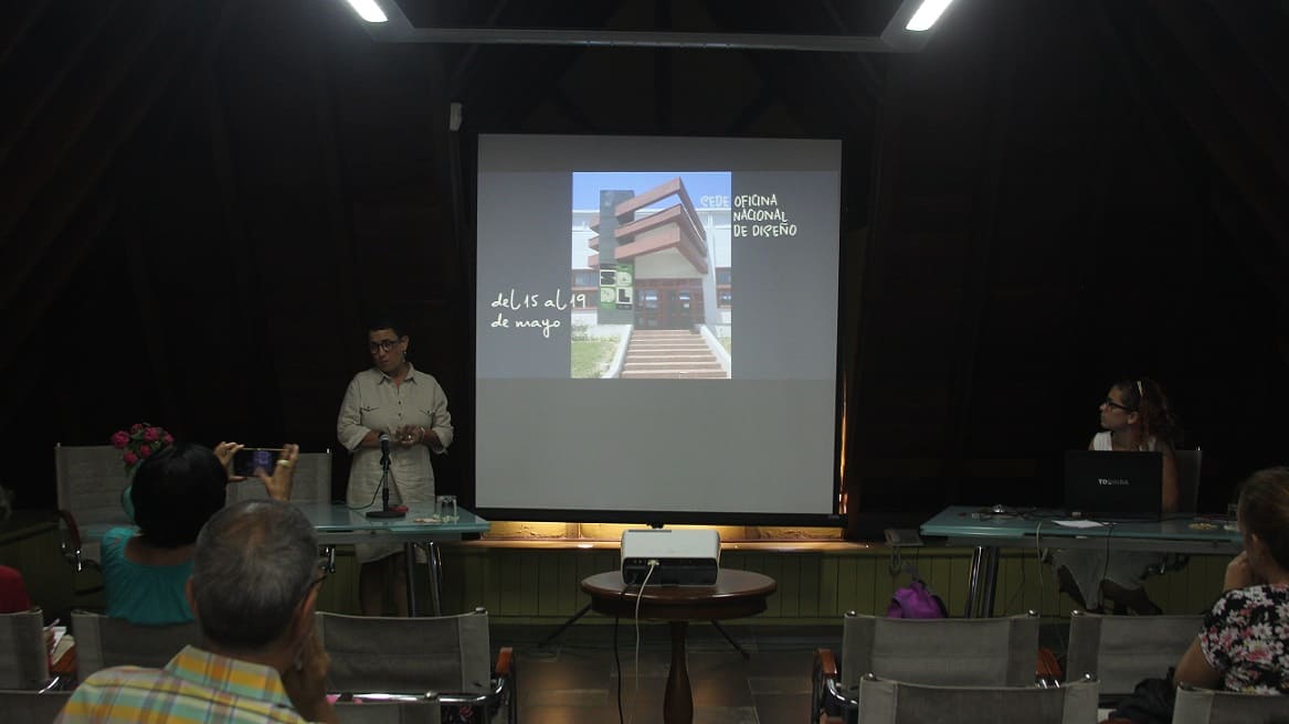 Conferencia de prensa Semana del Diseño Cuba 2023